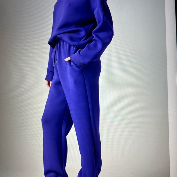 GREY LAB Vibrant Violet Jogger Set - Picture 2 of 5